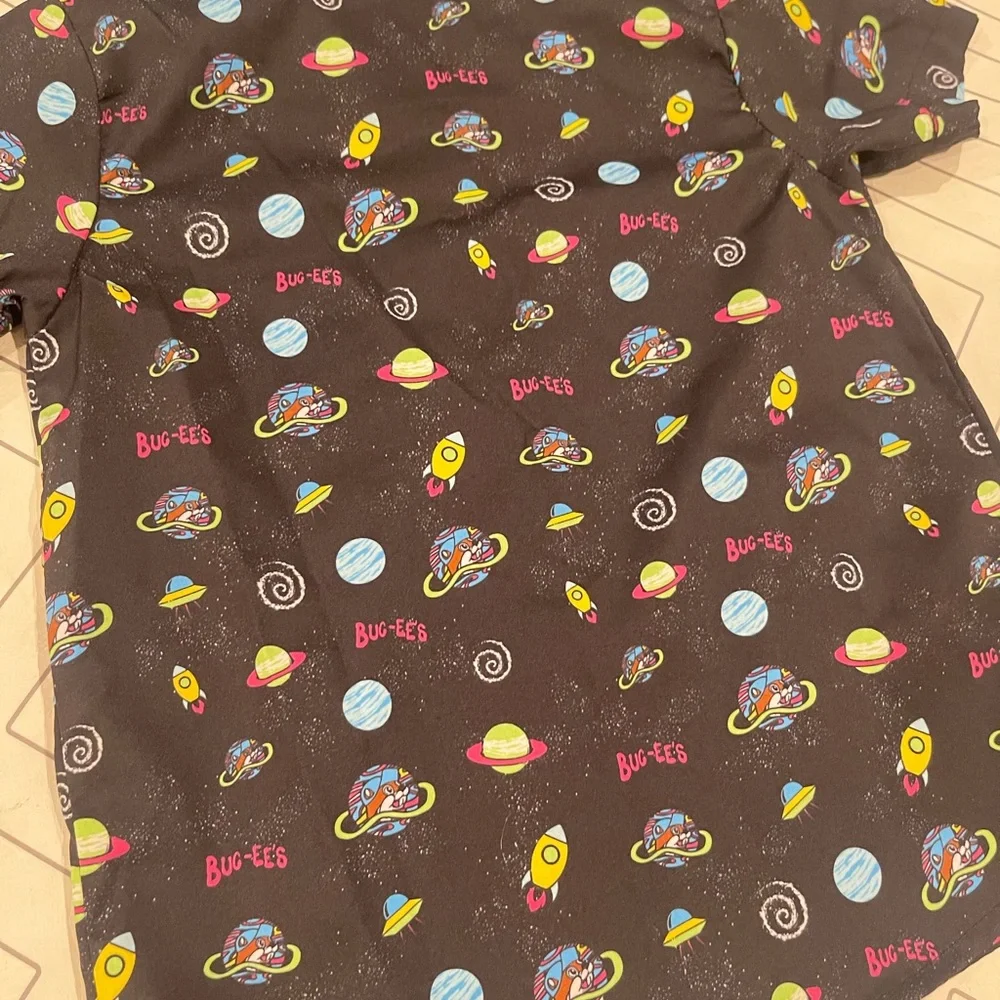 Bucee's Space Pattern Button Down - Picture 8 of 8